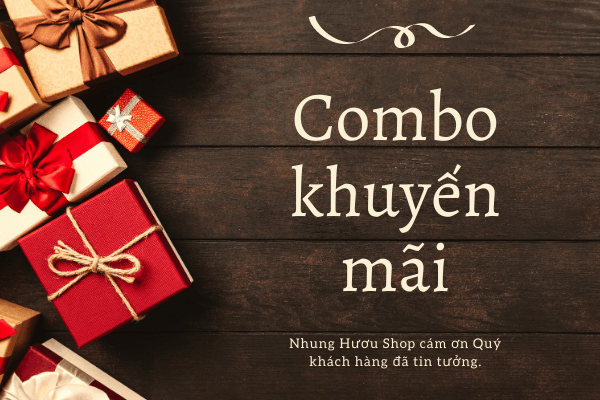 combo khuyến mãi nhung hươu shop