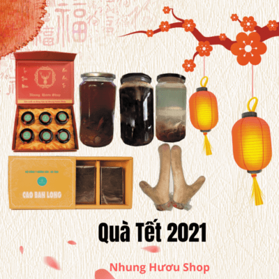 quà tết nhung hươu shop