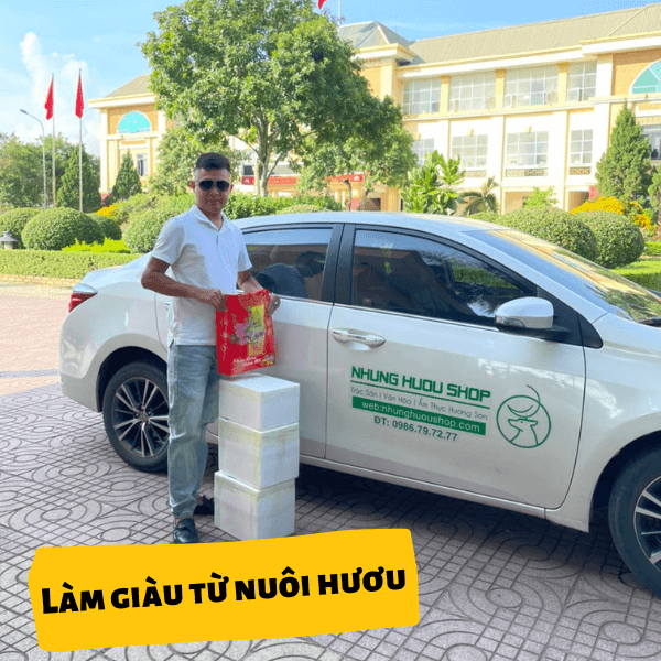 làm giàu từ nhung hươu